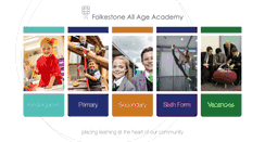 Desktop Screenshot of folkestoneacademy.com